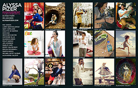 Alyssa Pizer Promotional Booklet, 101 Graphics, Graphic Design, Mammoth Lakes, Palm Springs, Kamloops
