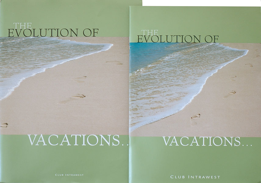 Mont Tremblant L'Equinox Intrawest Brochure, 101 Graphics, Graphic Design Mammoth Lakes, Palm Springs, Kamloops