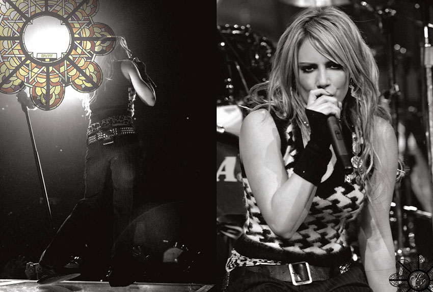 Hilary Duff Concert Program Inside Spread, 101 Graphics, Graphic Design, web design Mammoth Lakes, Palm Springs, Kamloops