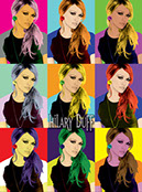 Hilary Duff Concert Program, 101 Graphics, Graphic Design Mammoth Lakes, Palm Springs, Kamloops