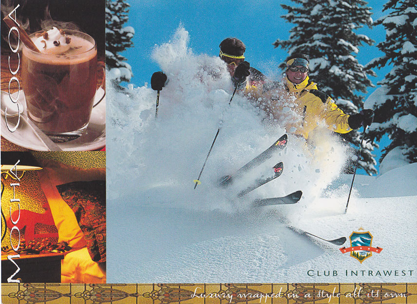 Mont Tremblant L'Equinox Intrawest Brochure, 101 Graphics, Graphic Design Mammoth Lakes, Palm Springs, Kamloops
