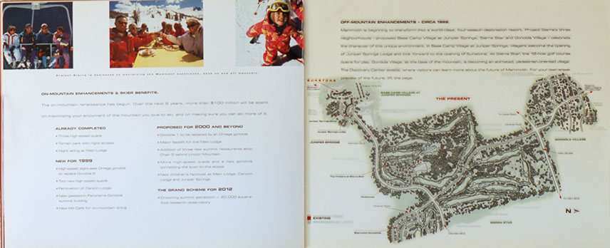 Mont Tremblant L'Equinox Intrawest Brochure, 101 Graphics, Graphic Design Mammoth Lakes, Palm Springs, Kamloops