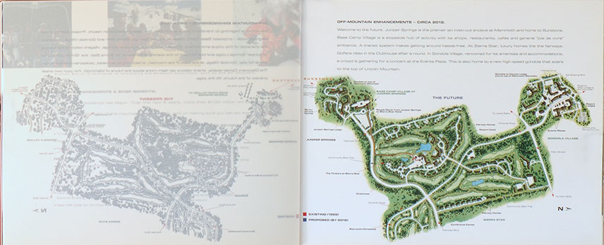 Mont Tremblant L'Equinox Intrawest Brochure, 101 Graphics, Graphic Design Mammoth Lakes, Palm Springs, Kamloops