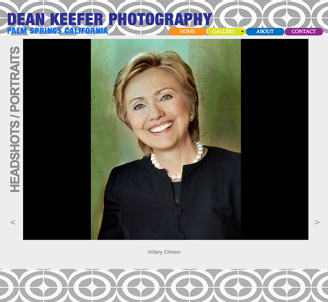Hilary Clinton Dean Keefer Photography